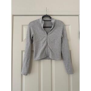 Fabletics Cloud Seamless Zip Cardigan small